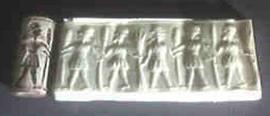 Sumerian White Cylinder Seal.jpg